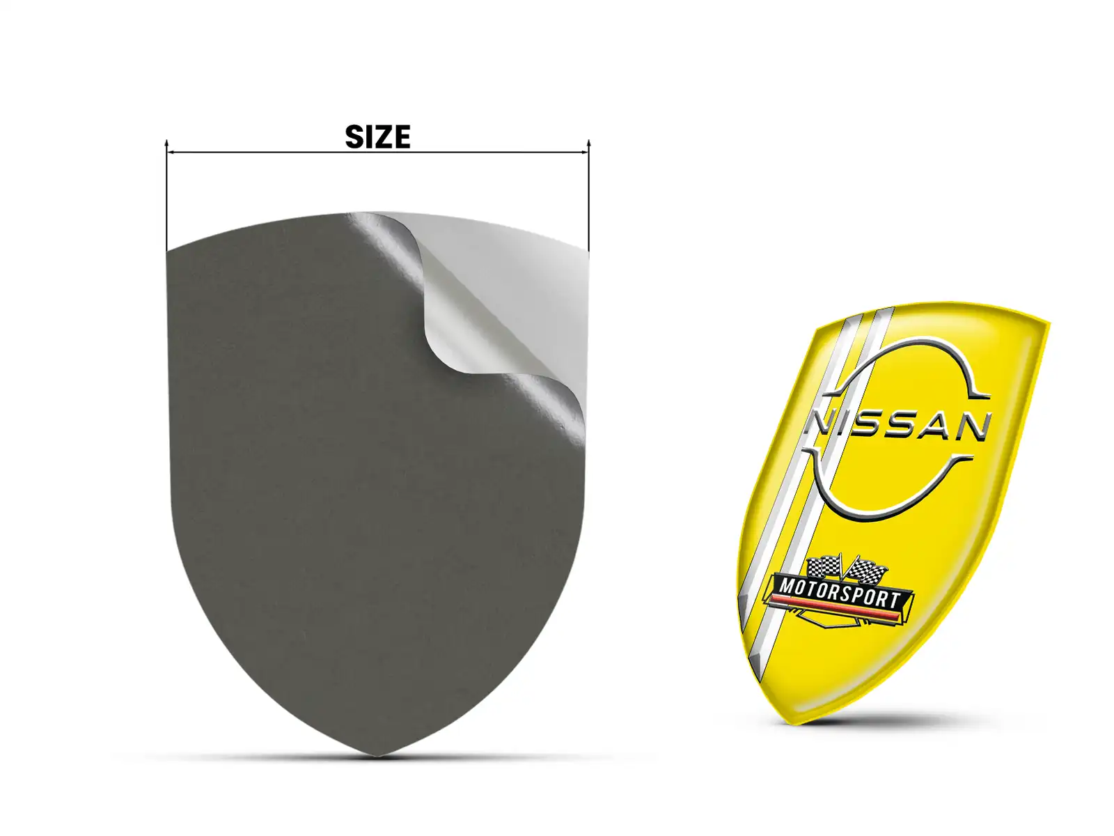 Nissan Large Car Stickers Max Pro Resilient Current Version